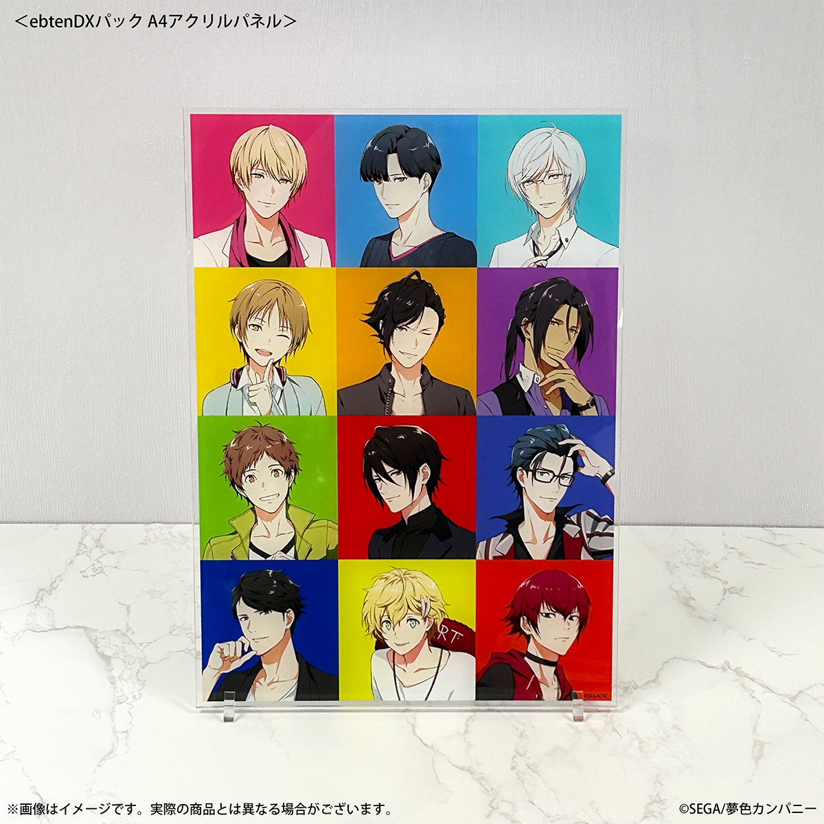 ymcs_eventgoods's tweet photo. ＼✨9月29日発売✨／
「夢色キャスト ドラマブック」

ebtenDXパック付属グッズの実物写真をご紹介✨

ebtenDXパックはキャスト別に選択可能です。
A4アクリルパネル（共通1種）付きのセットをお選びいただくことも可能です。

#夢キャス　#夢キャス10thAfterParty https://t.co/Iim2ZWytd0
