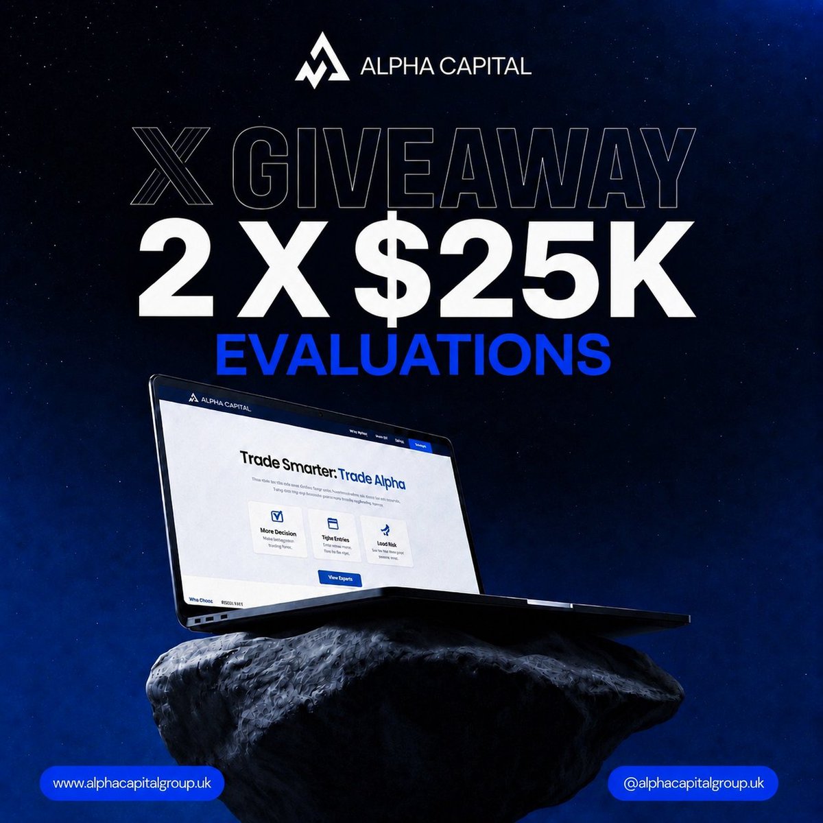 merci__mon_dieu's tweet photo. 🎁 GIVEAWAY 🎁 

To celebrate my partnership with @AlphaCapitalUK ,I am  giving out
 2x $25K

To Enter:
🔹Follow @AlphaCapitalUK @merci__mon_dieu 

🔹Like, Repost & Tag 3 traders.

🔹 Engage in the quoted post. 

🔹 Don’t forget to use DOVE For 50% OFF

BONUS: PURCHASE AN ACC USING MY COUPON CODE AND LINK AND GET A FREE $25k PRO 10% ACC ON ME ($25K+ ACCS ONLY)

Grab urs Now: https://t.co/7o5CcEeQkM

HUGE DISCOUNT CODE: DOVE

NOTE: AFTER TASK COMPLETION DROP SCREENSHOTS PROOF IN COMMENTS 

WINNERS ANNOUNCEMENT IN 7 DAYS