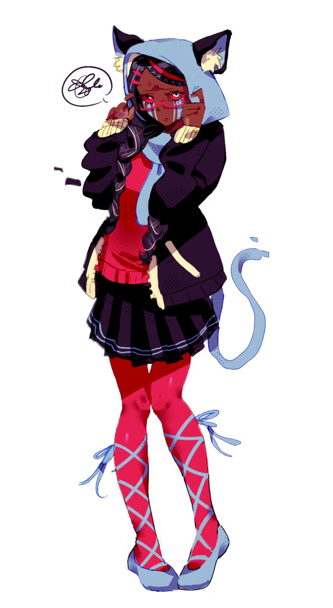 huskel0ver12's tweet photo. Fanart for @vivisquirrels error design !!!
SHES TOO CUTE I love the two braids sm ^_^ https://t.co/5OMnPKWvb7