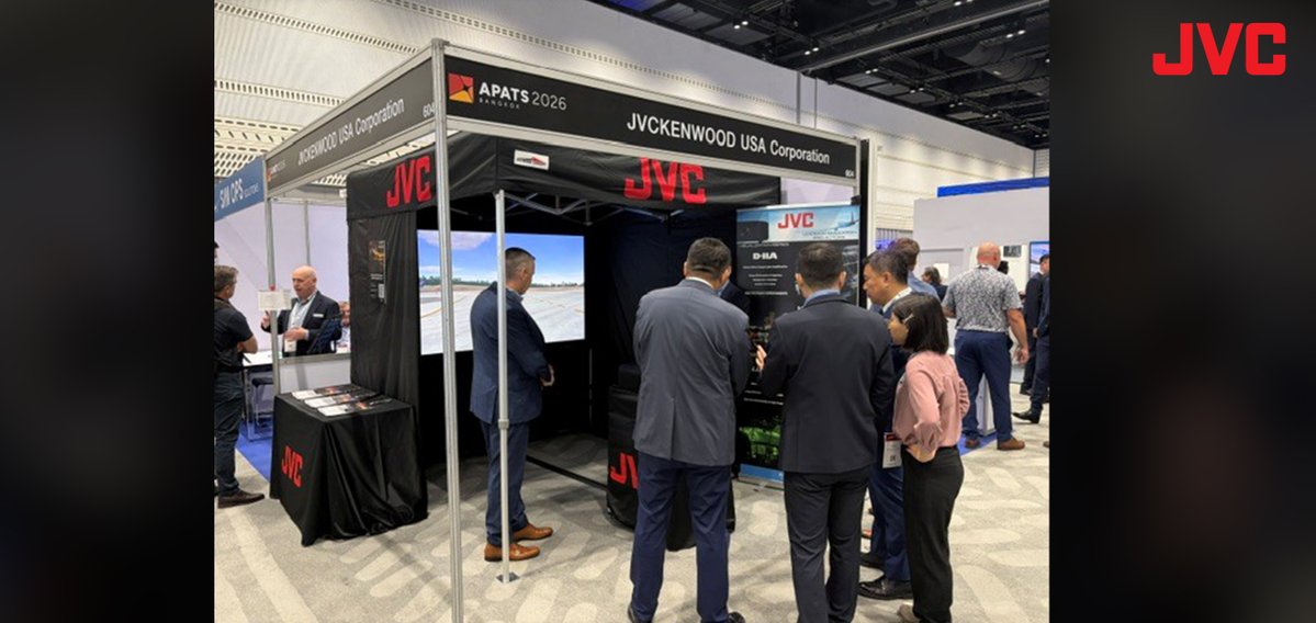 JVC_USA's tweet photo. .@JVC_USA recently attended APATS Bangkok, showcasing a live demo of its latest Native 4K Simulator Projector. https://t.co/aUb3rR1BLL

#JVC #JVCProjectors #Native4K #DILA @halldalegroup https://t.co/GGOMJFx9dC
