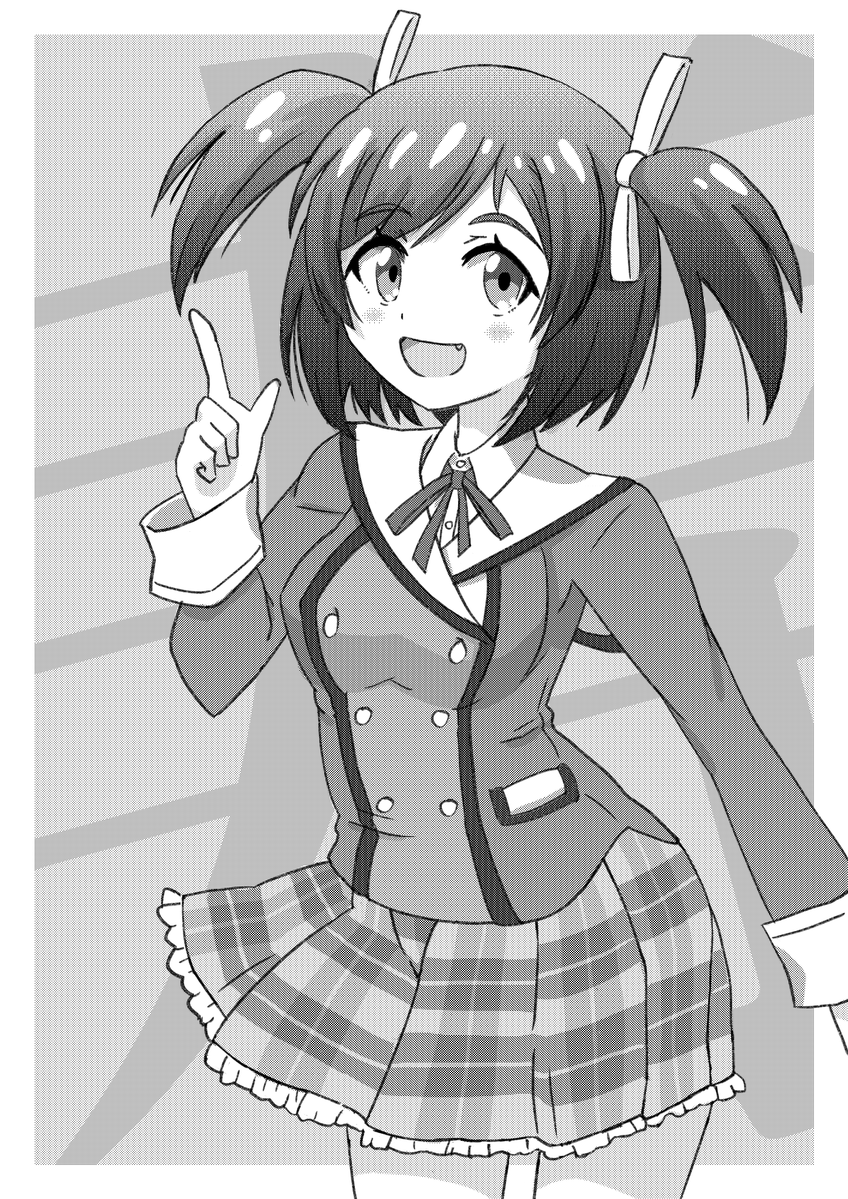 neko_no_kone's tweet photo. 寿武希子、お誕生日おめでとうございます🎉

過去絵の線画にトーンを貼ってみました
クリスタで貼るのは初めてです
トーンを貼るなんて何十年ぶりだろう…
#寿武希子
#FAガール https://t.co/JZ0rMMEPu0