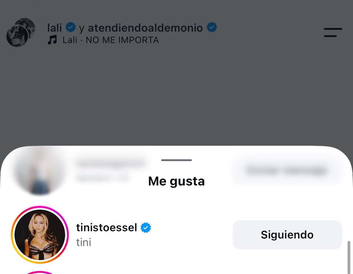 fercarrascox's tweet photo. YO NO QUIERO DECIR NADA PERO EL LIKE QUE LE PUSO TINI AL MINUTO AAAAAAAA https://t.co/847cdhPqy8