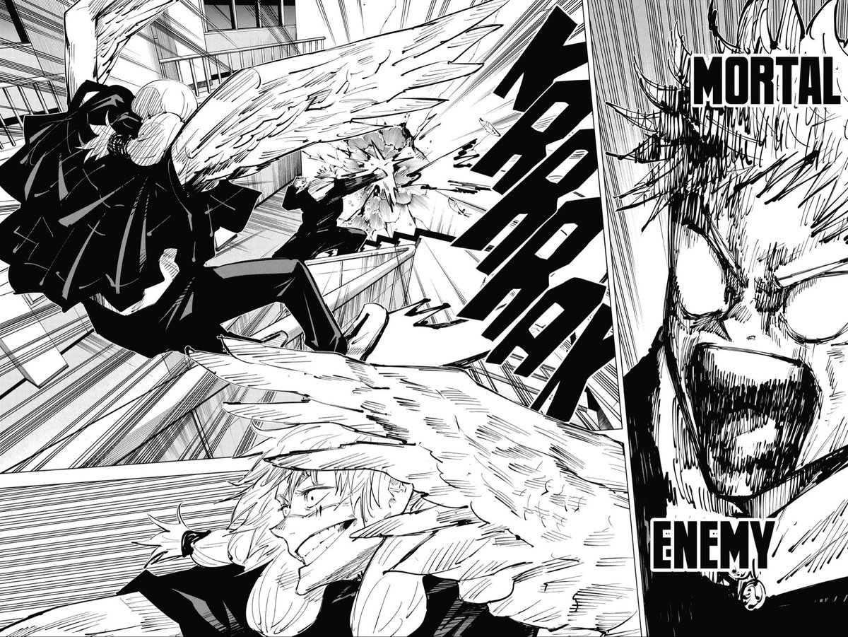 Shinkageryo's tweet photo. Birth of one of the greatest rivalries in the medium. https://t.co/yvgDnkZKNc