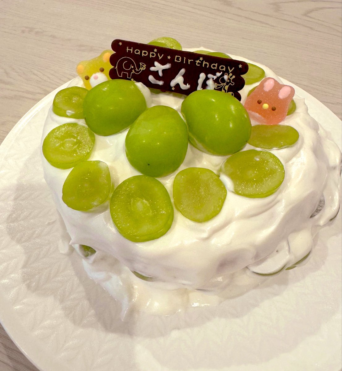 tko_ONAIR's tweet photo. ✨️🎂さんぼ誕生日おめでとうSPECIALケーキ🐈‍⬛✨️ https://t.co/5wV5qMBdU3