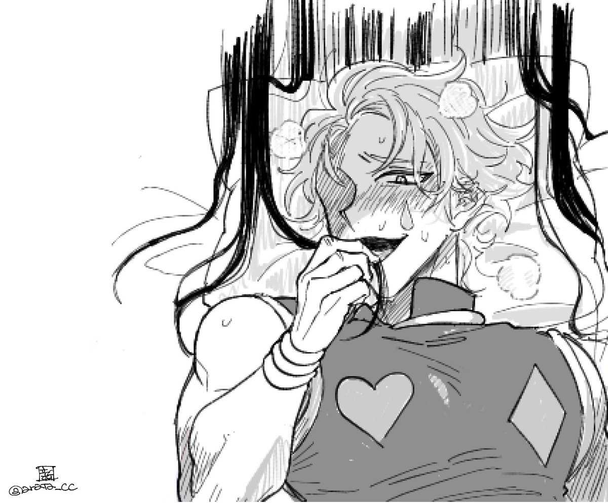 arata_cc's tweet photo. イルヒソ 「期待してるの？」 https://t.co/UbZUD7lSmY