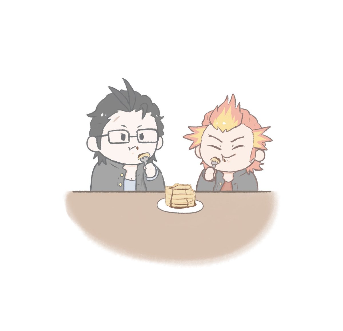 315_p_4ever's tweet photo. 一緒にパンケーキを食べに行く神速一魂 https://t.co/ACbWNorgcU