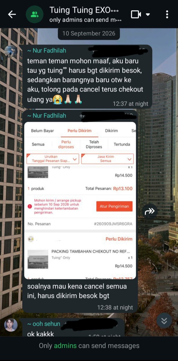 galaxystfar's tweet photo. HELP RT PLS

GO exo terindikasi scam, gaslight &amp; arogan‼️

be aware yaa

@/ inidhilafadhila 
dia open tuing2 exo Juli 2026
harga nya ga sbrp kok 25k. tp di kali 40org jg mayan. tbh kalo ga dikirim pun ydh aja gt. biar gada korban2 lainnya~

1️⃣ https://t.co/55uhqxW5Ql