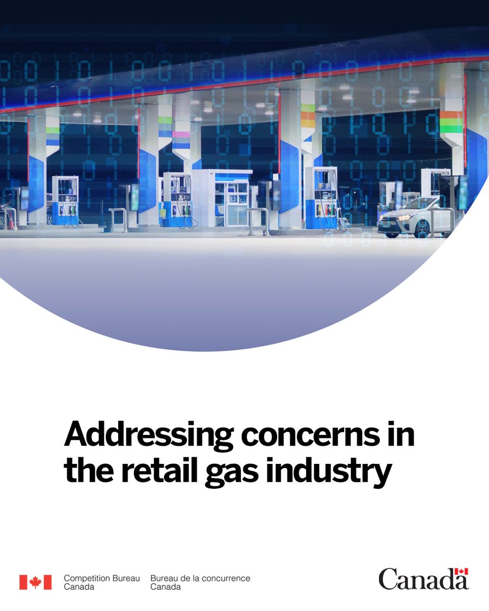 CompBureau's tweet photo. We’ve reached an agreement with Kalibrate to change how it shares data about gas stations, helping protect competition and benefit Canadians at the pump. 

https://t.co/drDSf8SdTX https://t.co/vnMXu1Sf8j