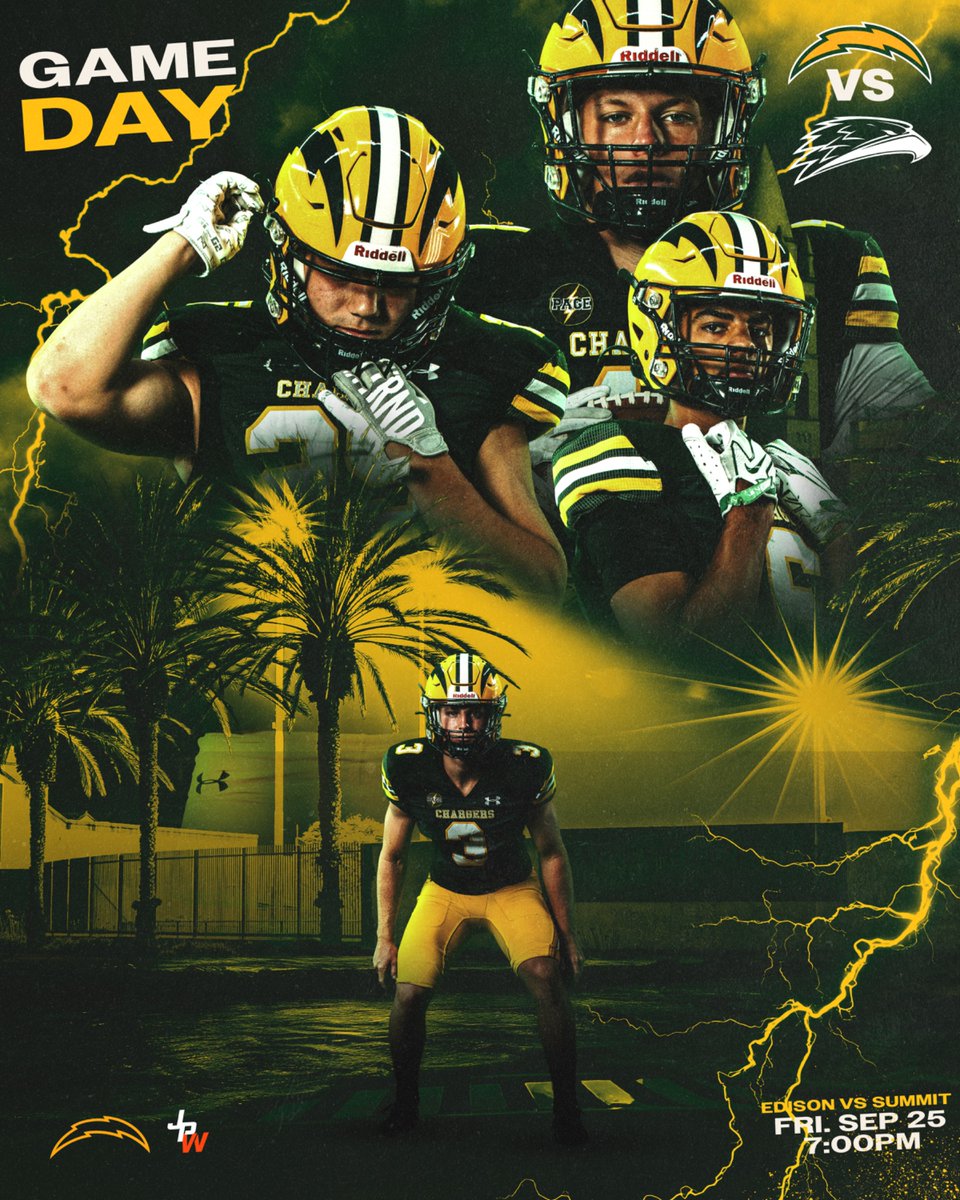 EdisonChargerFB's tweet photo. IT’S GAMEDAY IN HUNTINGTON BEACH

🆚  Summit
🗓️ TONIGHT
⌚️ 7 PM
🏟️ Cap Sheue Field https://t.co/3iZlAHmzZ4