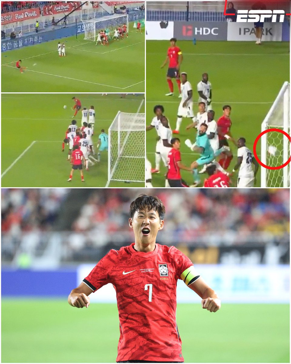 ESPNmx's tweet photo. Ok, pero el GOLAZO que le hizo Heung-Min Son a Ecuador en la goleada 3-0 🥵 https://t.co/WnDsVrppV6