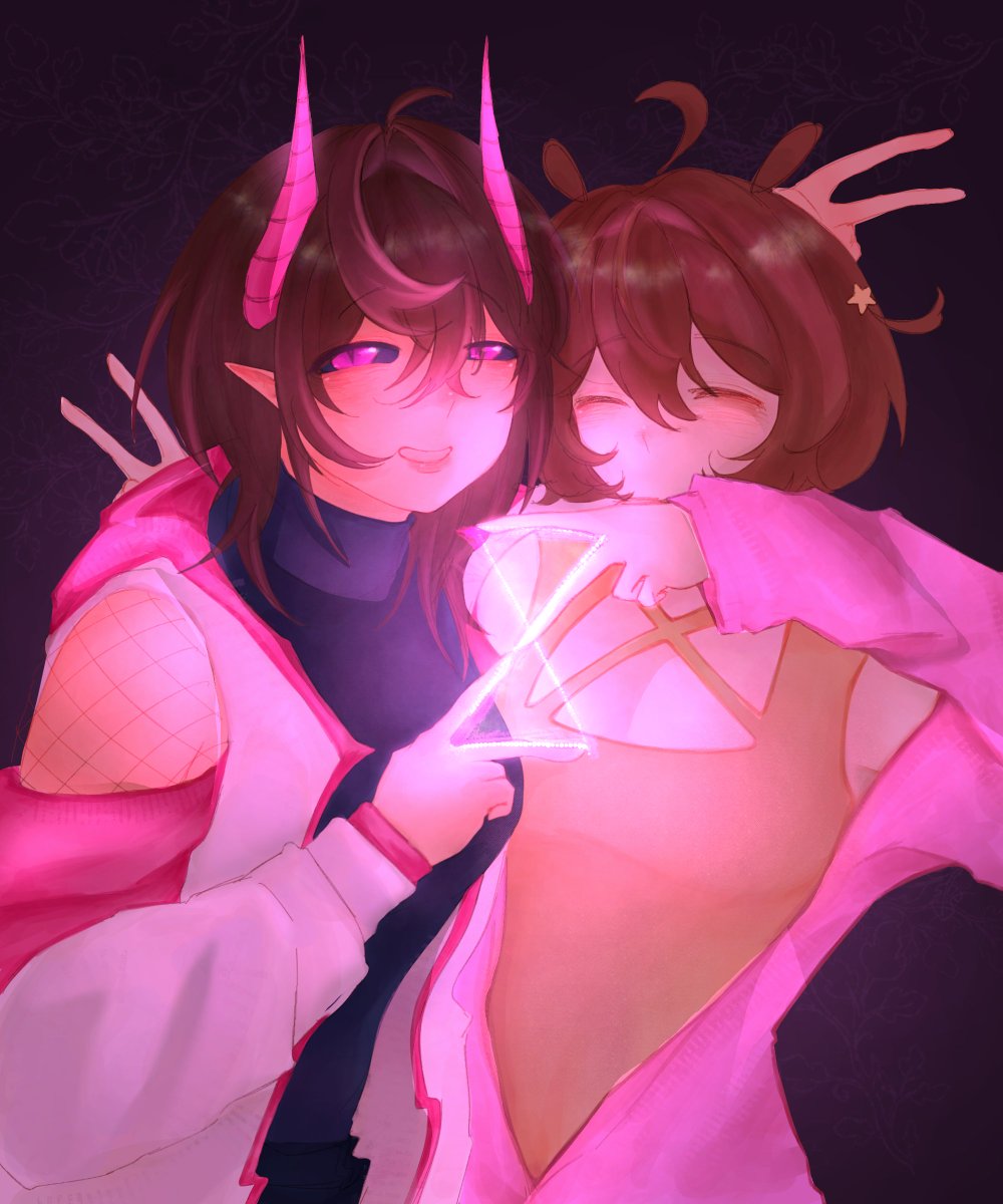 Puddinblend's tweet photo. SO SO EVILLLLL #hyperpopduo
#sososhaunfanart #quakitusfanart https://t.co/9YBC1NAkZs