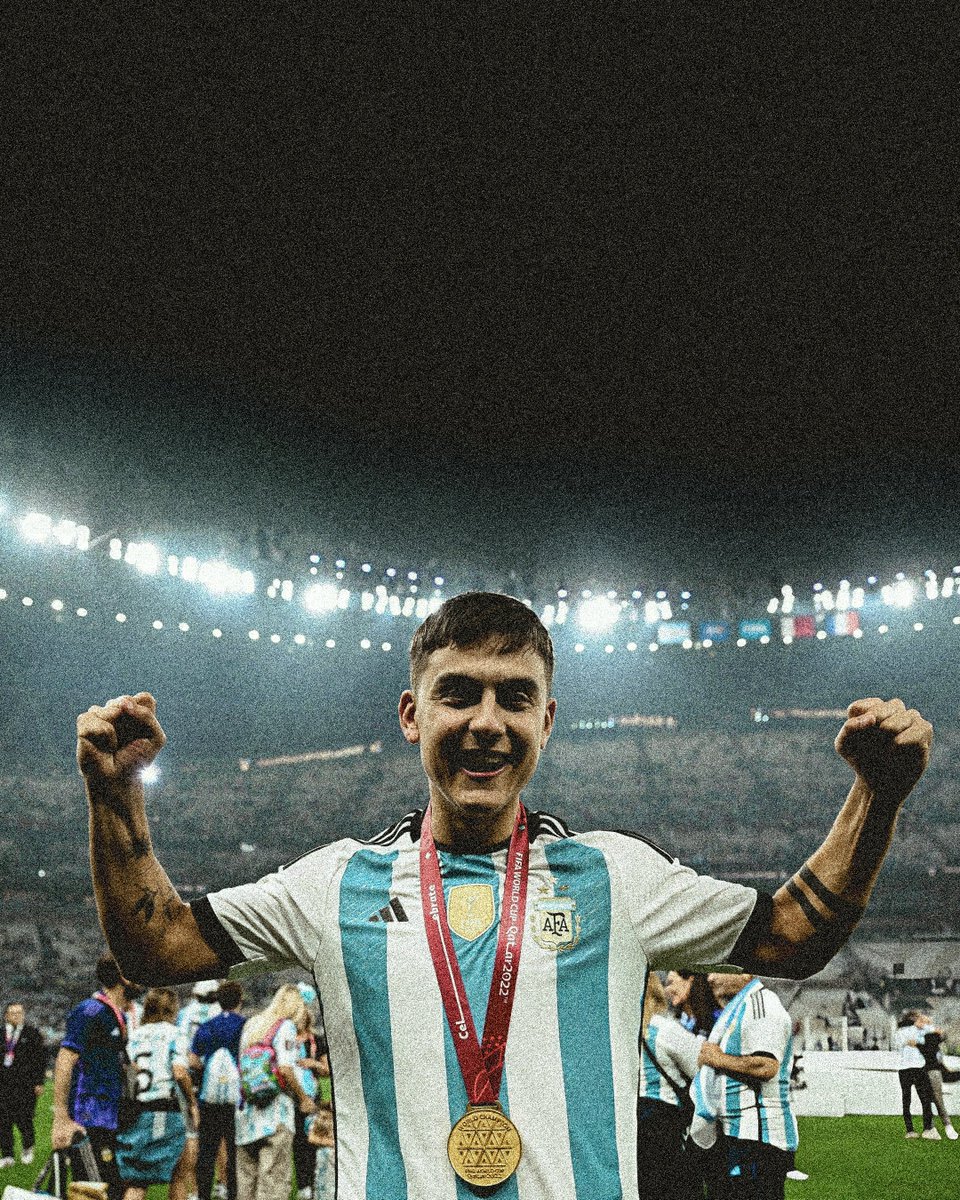 sashajrrr's tweet photo. Pocas veces este deporte es justo, pero muy de vez en cuando pasa y le da un Mundial a Dybala https://t.co/mA52cCHCH4