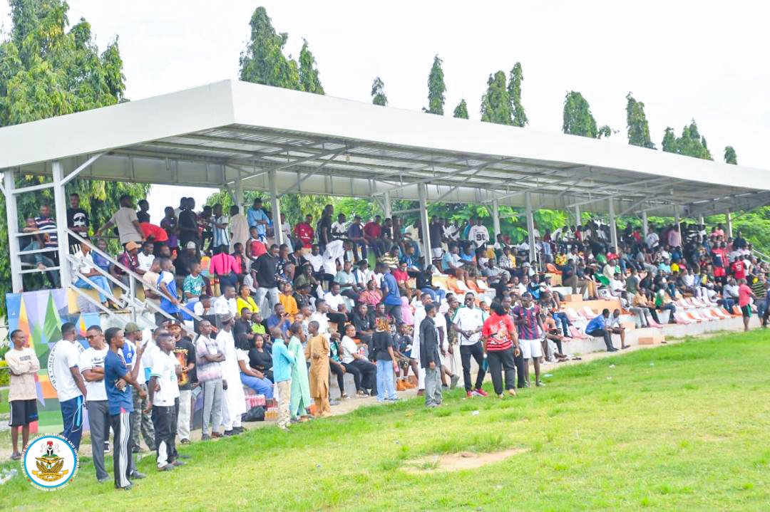 NigAirForce's tweet photo. NAF BASE ABUJA HOSTS 2026 PMC CUP, FOSTERS UNITY AND ESPRIT DE CORPS

The Nigerian Air Force (NAF) Base, Abuja, has successfully hosted the 2026 Airmen’s Club Abuja Football Competition, popularly known as the PMC Cup. The tournament, which commenced on 4 July 2026, brought together personnel from various Basic Military Training Course (BMTC) sets in a spirited display of teamwork, sportsmanship and camaraderie. Organised to promote physical fitness, unity and esprit de corps, the competition featured 44 matches, with an external officiating committee engaged to ensure fairness and transparency.

The tournament reached its climax with NAF 19 emerging champions after defeating NAF 21 in the final, while the Legendary Team secured third place. The top-performing teams and outstanding individual players were recognised for their contributions during the competition. The event was witnessed by senior representatives, including the CO BSW, Group Captain EO Enebi, as well as representatives of the Commanding Officers of 011 PAF and 063 NAF Hospital.

Beyond the football matches, the PMC Cup provided a valuable platform for personnel from different BMTC sets to interact, strengthen bonds and build lasting camaraderie. The successful conduct of the competition reflects the NAF’s commitment to fostering a healthy, motivated and cohesive workforce, while highlighting the important role of sporting activities in promoting physical fitness, teamwork and healthy competition.

#NigerianAirForce #NAF #PMCCup2026 #AirmenClubAbuja #EspritDeCorps #Teamwork #Camaraderie #Sportsmanship #PhysicalFitness #Unity