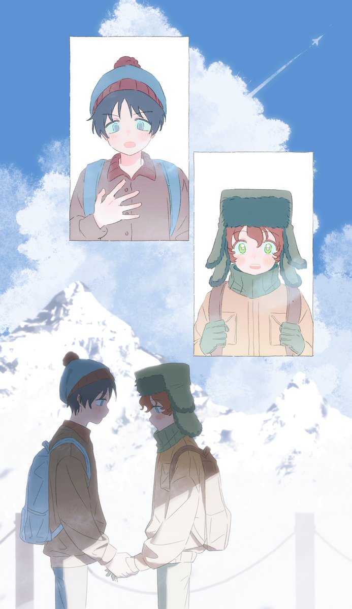 Shi_somisui1923's tweet photo. 堆堆最近约的坦凯 #spstyle #southpark https://t.co/cb9YBGKm57