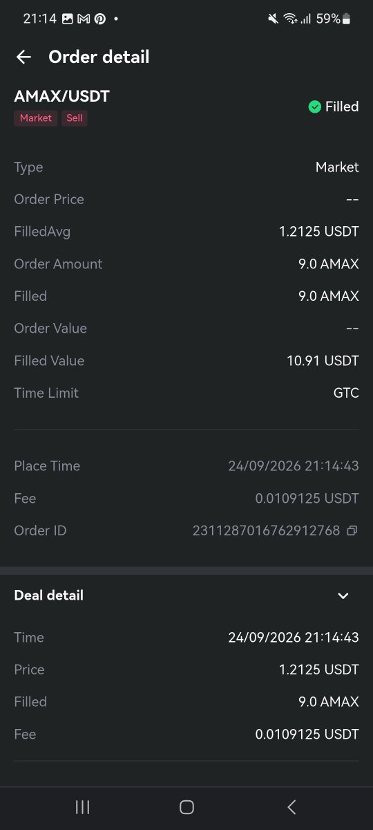Nftcollectt's tweet photo. @ArmoniaHQ Clean deposit experience and smooth trading execution. Everything on AMAX worked just as expected.

UID: 57965437
#TradeAMAX https://t.co/oKmJdq4ykG