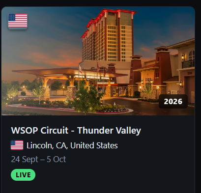 MTT_DB's tweet photo. More #WSOPC kicking off today
https://t.co/UAMfKWS5M0 https://t.co/qCqi51nsDo