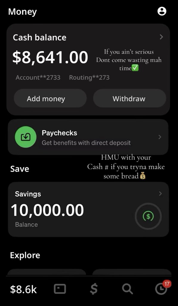 CHASEDABUCKS01's tweet photo. Cashapp lit 🔥 #ebony #black #white #cheating #bf #gf #boyfriend #training #whore #tits #nude #nudes #sharing #girl #head #throat #slut #bop #bops #anal #creampie #discord #wet #ass #rough #sex #bwwm #telegram #selling #buying https://t.co/6BwCEexVNt