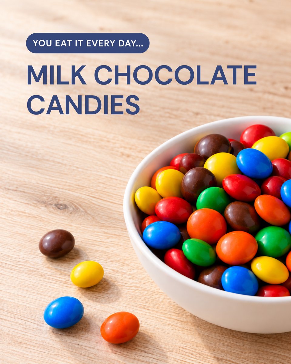 iscgums's tweet photo. 🍫 You might recognize the chocolate, but what about the #acacia?
This #natural, plant-based ingredient brings simplicity & function to hard-shelled #milkchocolate candies, helping create a smooth, glossy finish & satisfying crunch.
Simple by nature. Functional by design. 🌿 https://t.co/EH6HM56LF8