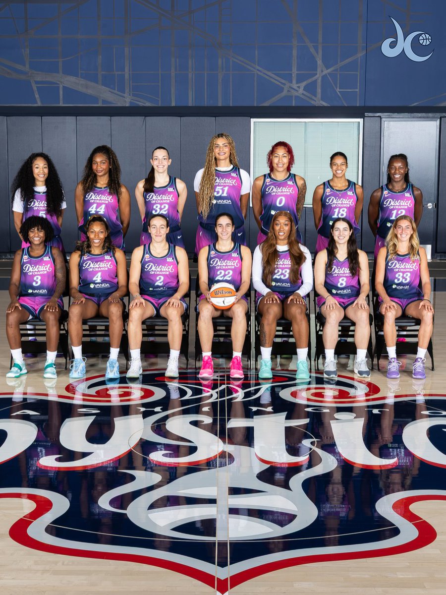 WashMystics's tweet photo. Your 2026 Washington Mystics 🩵 https://t.co/lDYBWsbHcu