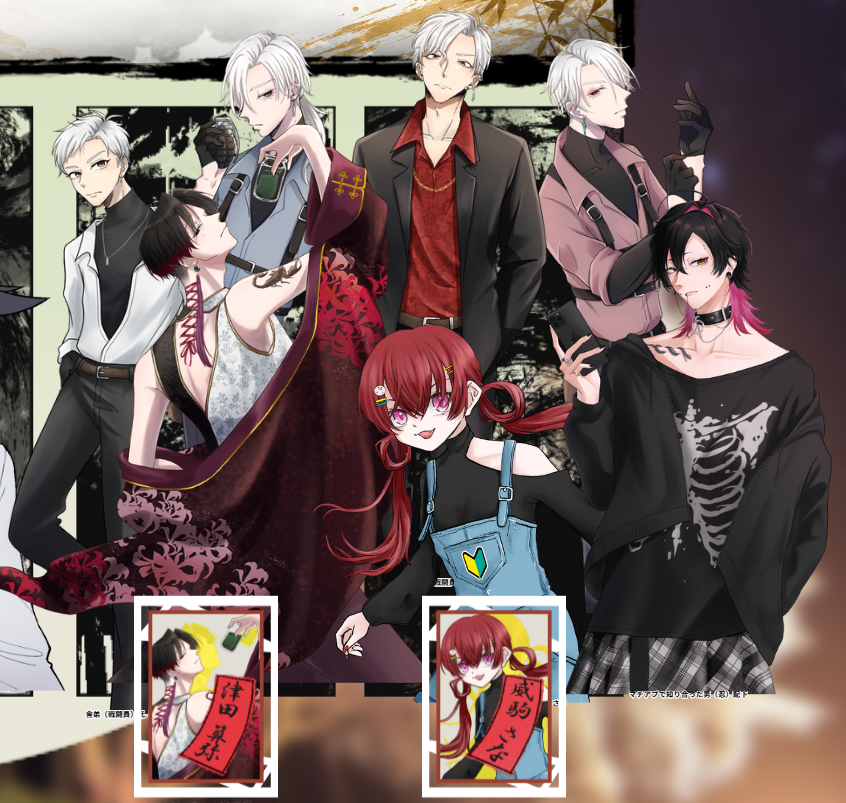 aburi_trpg's tweet photo. なんだこのイケメンパラダイス！！？！？！？！？（シノビガミ身内大会の一幕） https://t.co/CUGWU7bmv6
