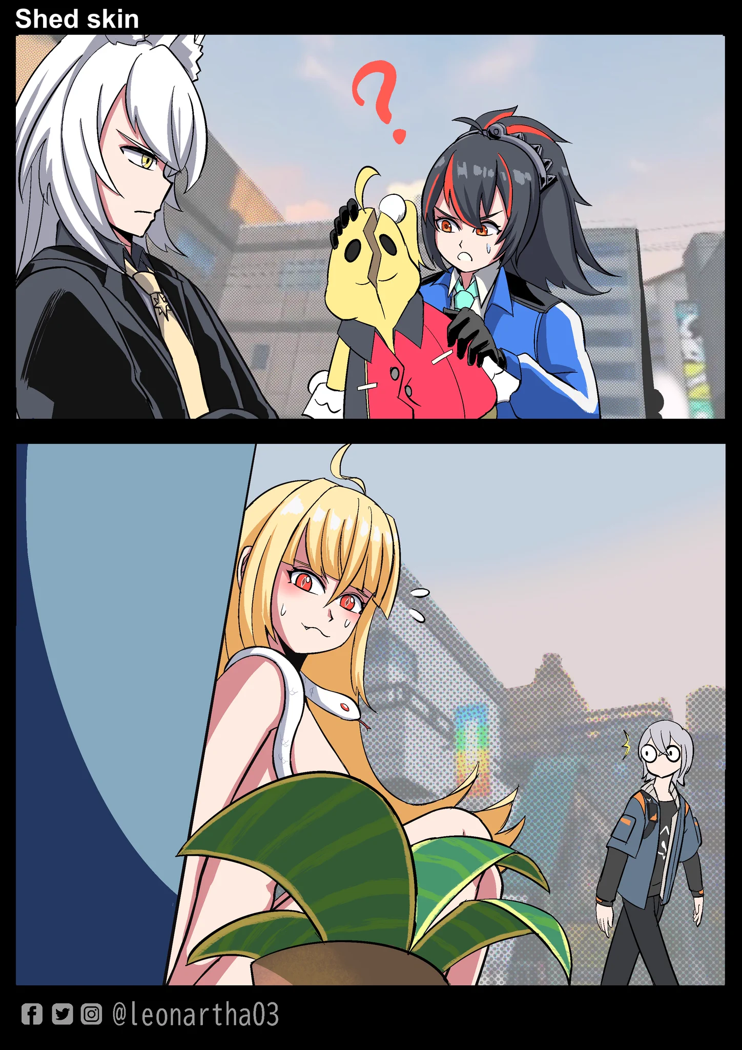 Leonarth Comic on X: 