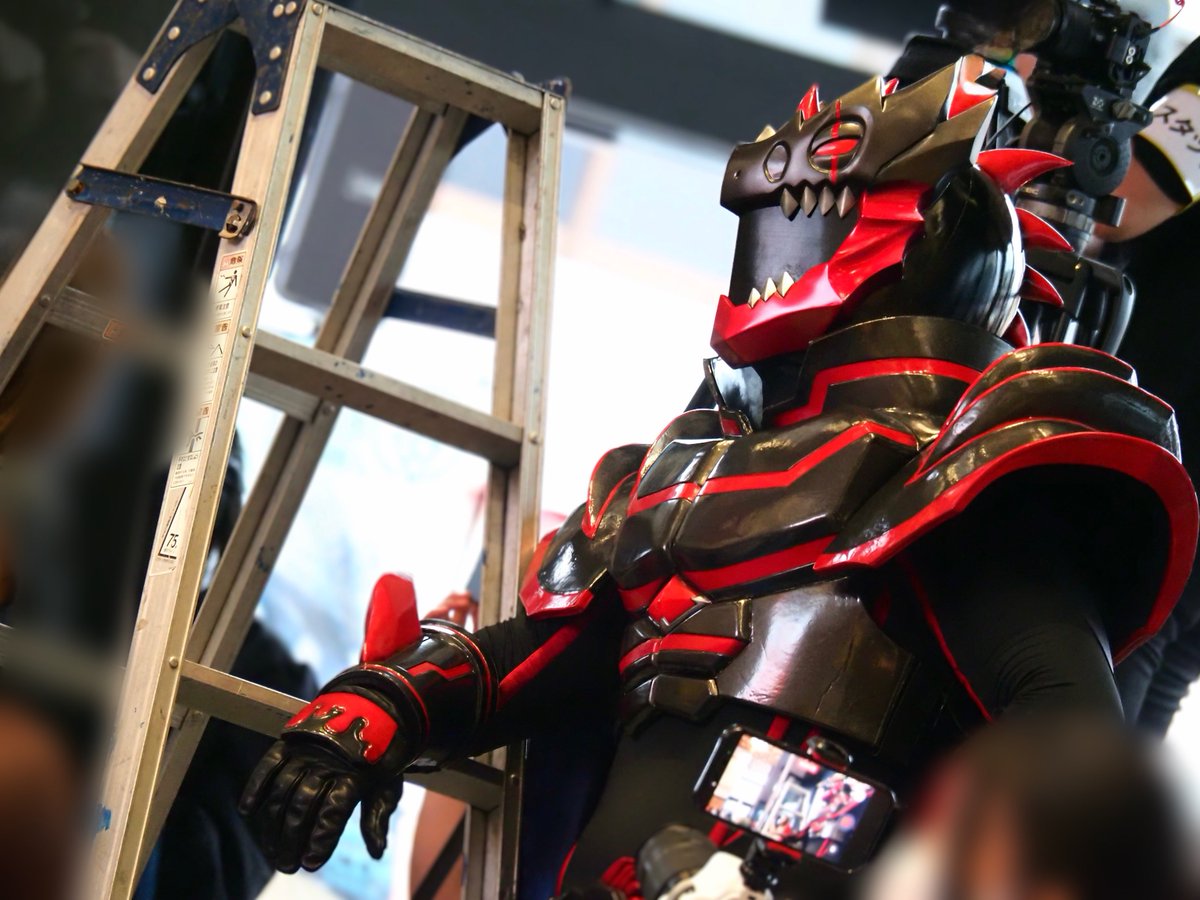 ai19oio's tweet photo. 見ていてくれたかな…。きっと、届いたよね。
#古代竜士フクイザー
#源泉鬼竜フロダーク
#HRFUKUI2026 https://t.co/WuUJUZbtqR