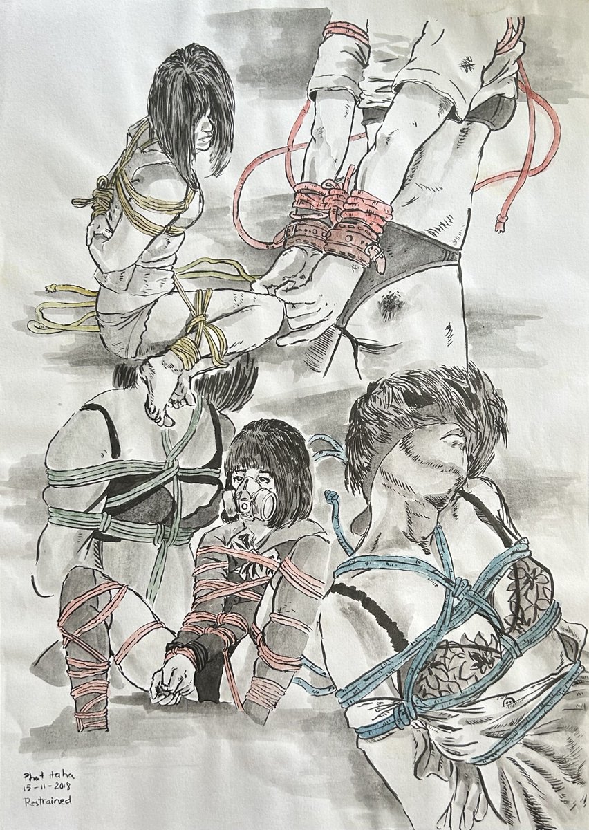 PhatHaha25's tweet photo. I drew this when I was a college fresher. Honestly, I felt like it looked pretty good at the time. My skills may have gotten better since then, but that intensity and wildness could never be the same. And it still looks good today. https://t.co/CcG3b67CIY