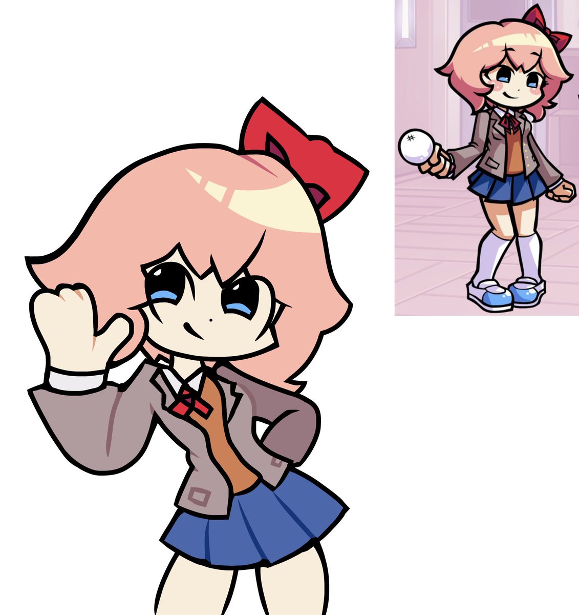 wegefella11585's tweet photo. #DokiDokiLiteratureClub #fnf #fnfmods #fnffanart 
Re-Doki Doki! https://t.co/Llwkl6SZFs