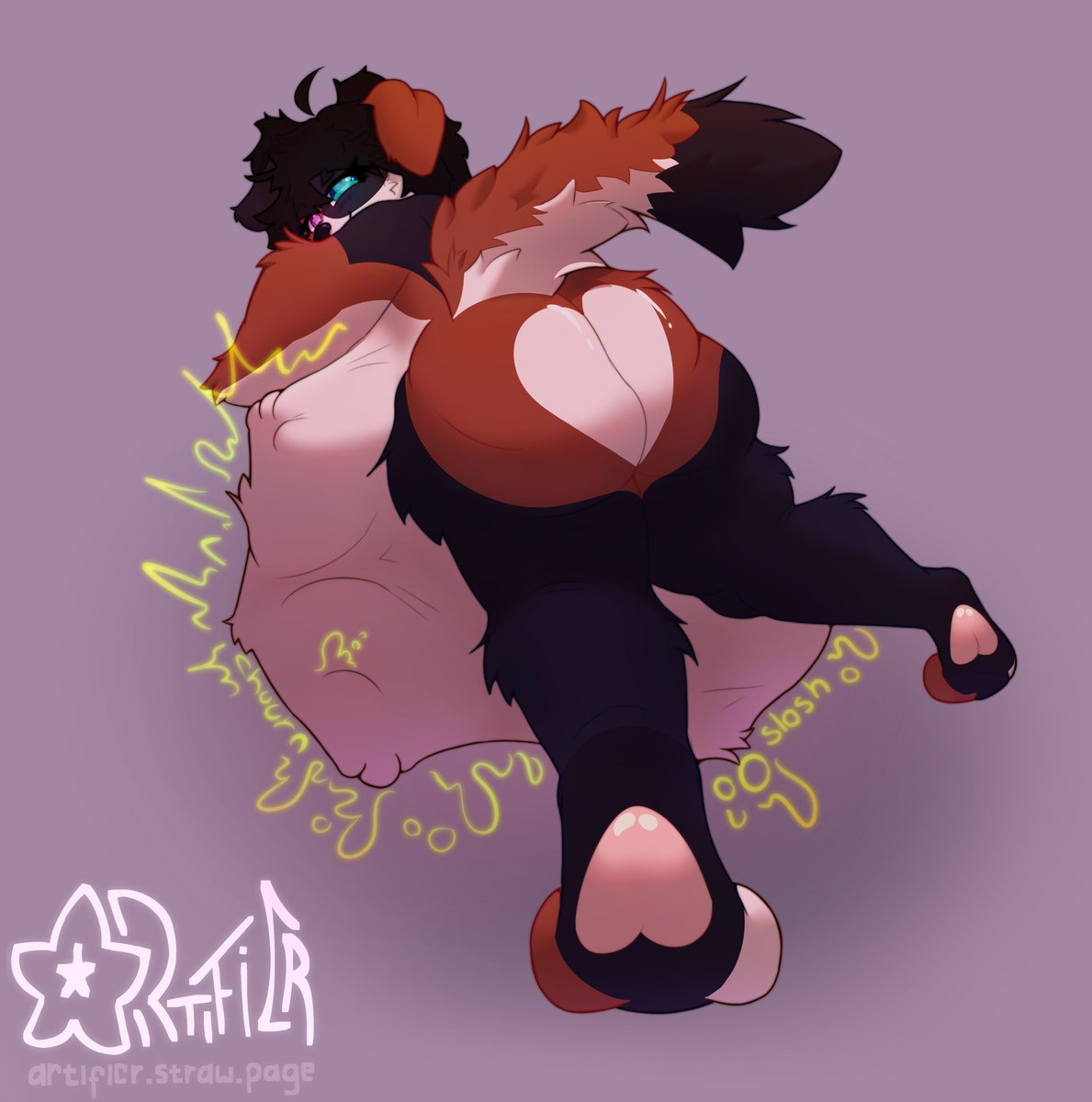 oozingechoes's tweet photo. first comm finished yaaaayy :з  

for altar !  

cw #vore #furry #art https://t.co/uI4pujrAB3