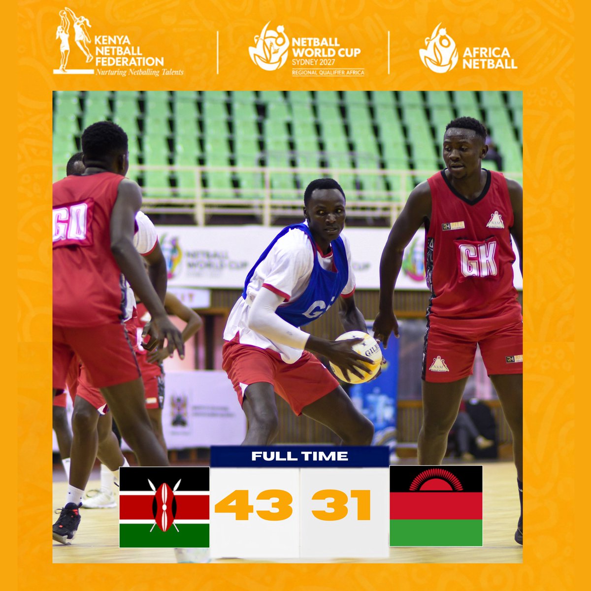 netballkenya's tweet photo. The net Kings take the win against Malawi!
#africaworldcup2026 #nairobi2026 #roadtosydney https://t.co/MOu4Uv4Zff