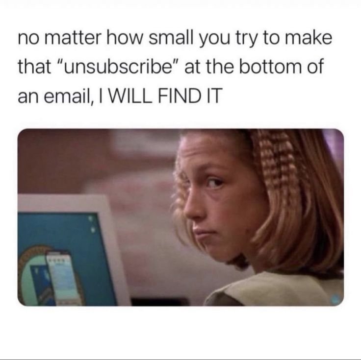VeldLot's tweet photo. #ItOnlyTakesALittleTo subscribe to something. To unsubscribe is another matter https://t.co/Hu51wsNqeY
