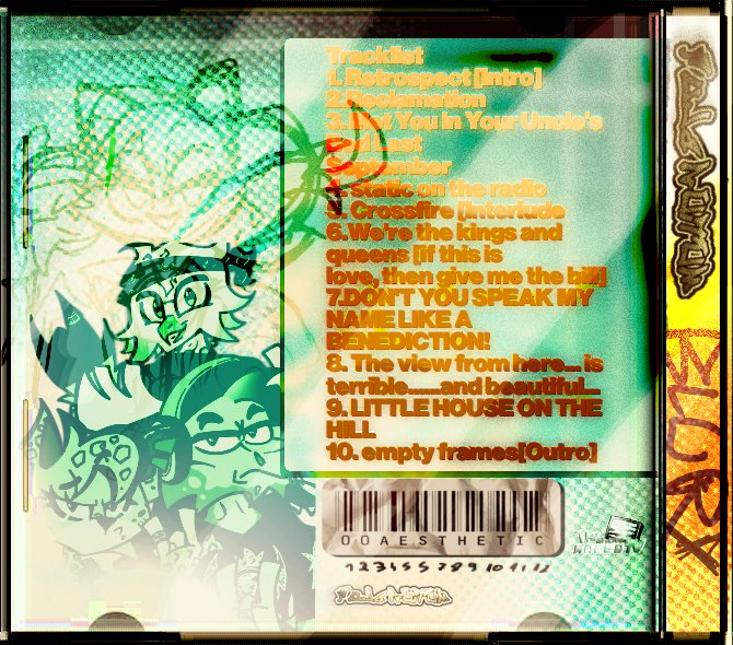 DalmatianSketch's tweet photo. CD cover of Motion Blur debut, titled 'Blury'
#theshowmascotv #tsmtv #mascotverse #digitalart https://t.co/m8me0yy6Eb