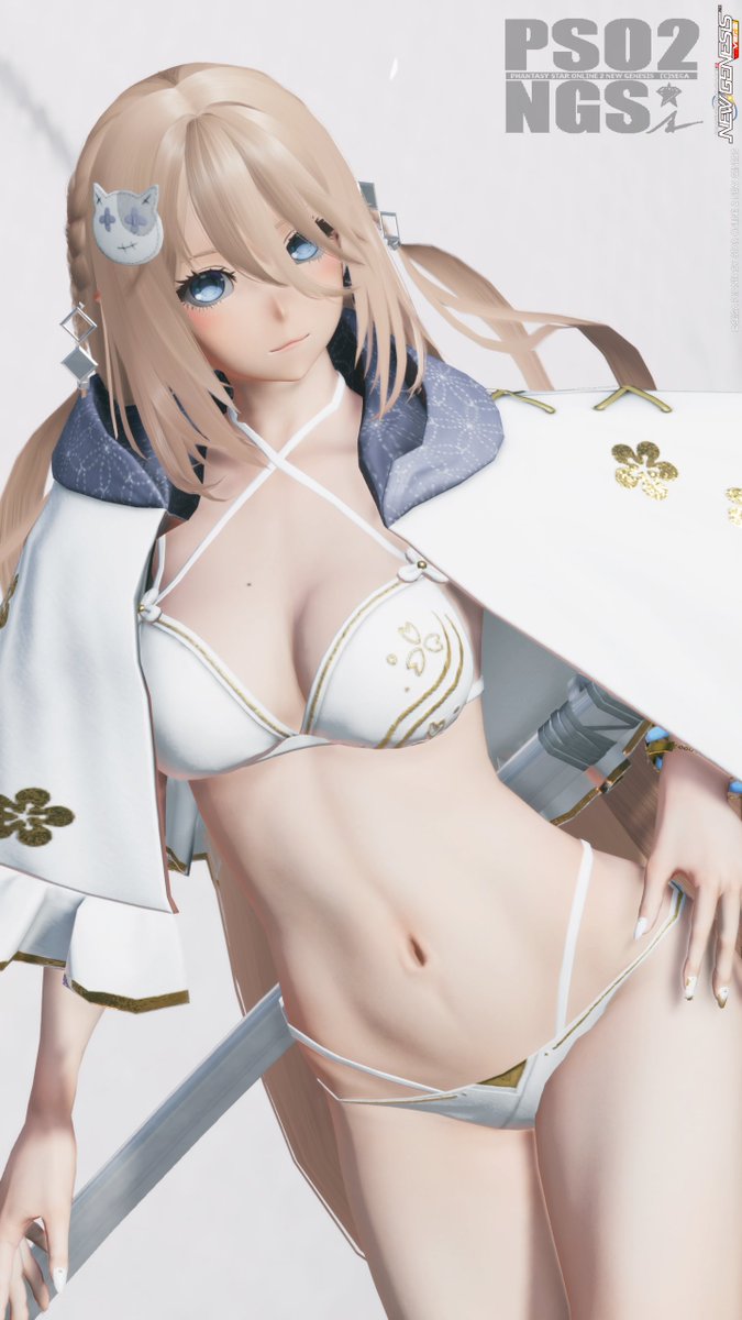co16's tweet photo. 和装！侍！たぶん違う！
#PSO2NGS_SS https://t.co/kyNltxOqV2