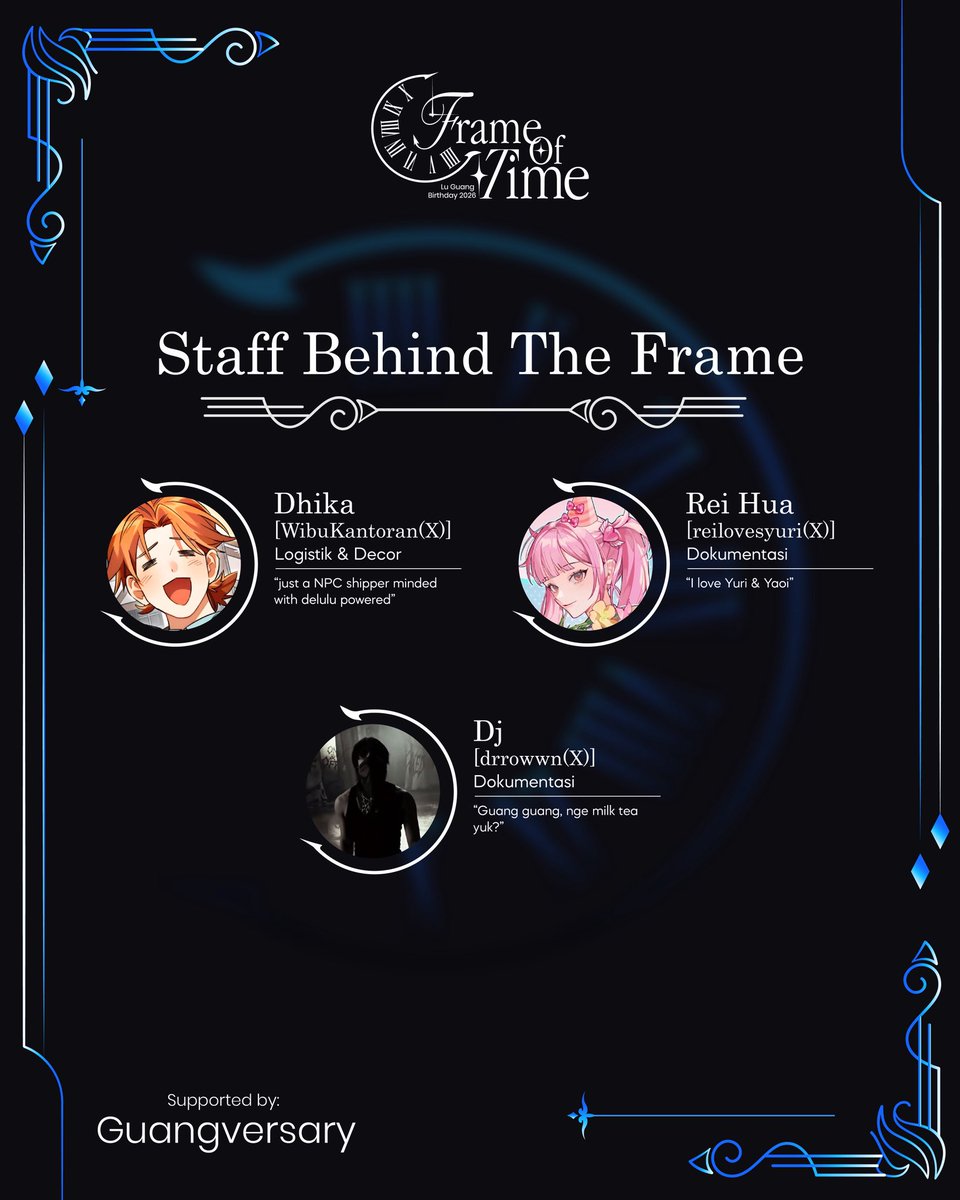 guangversary's tweet photo. 📸🎞️Who’s behind the Frames ❔
#FrameOfTime
#guangversary26 https://t.co/sPmrNJkNTM