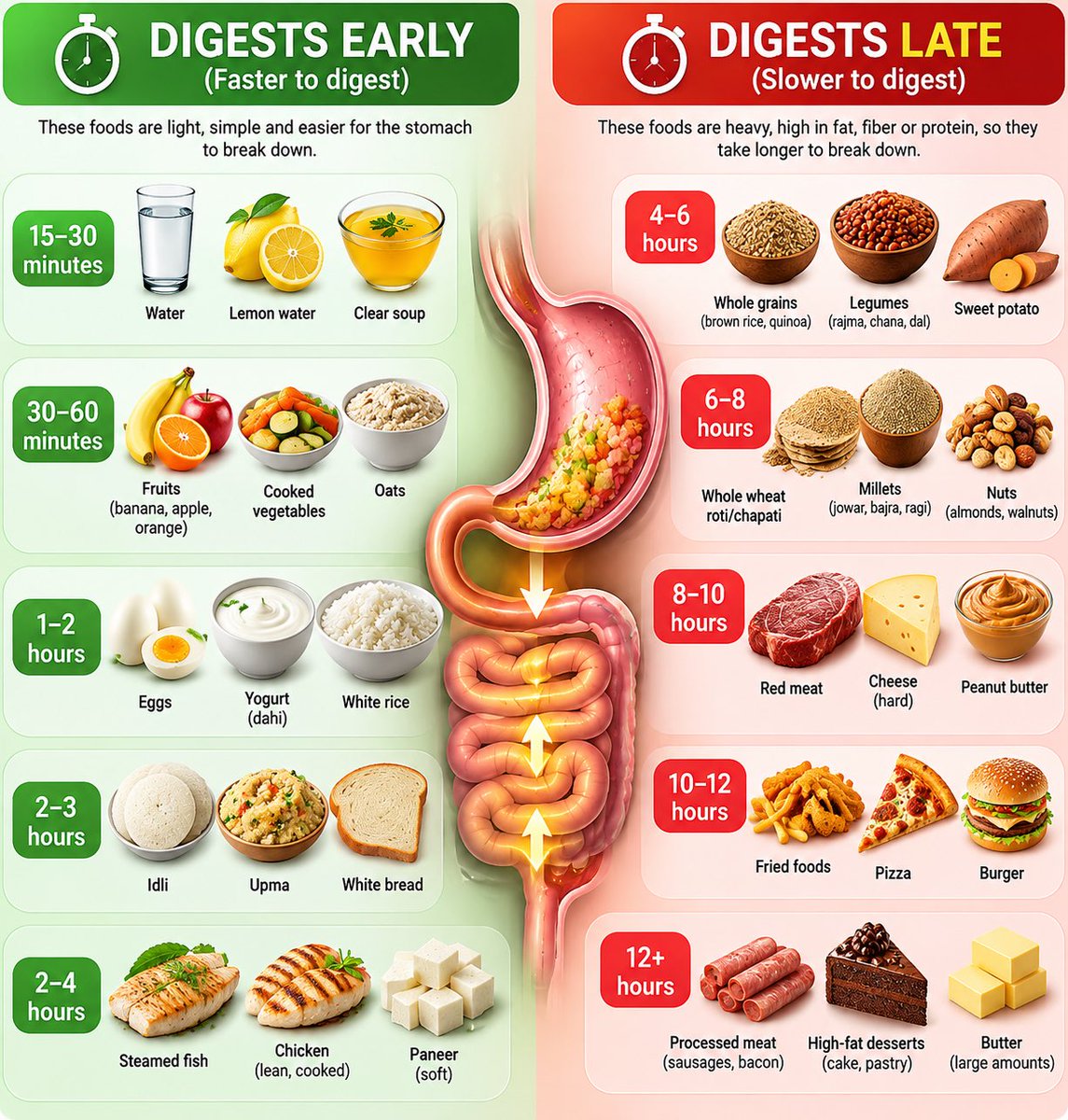 glowwellness085's tweet photo. ⏱️ Ever wonder why some meals leave you light… while others sit heavy for hours? https://t.co/MrEWENJCUK