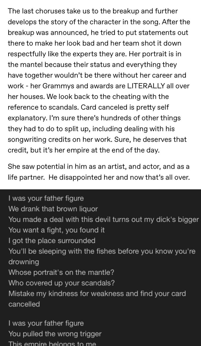 patientzcrc's tweet photo. people still don’t understand the connection between father figure and patient zero, so i found these screenshots from my gallery to show them.

credit for the user allyouhadtodowas from tumblr https://t.co/HeybxsBPAM