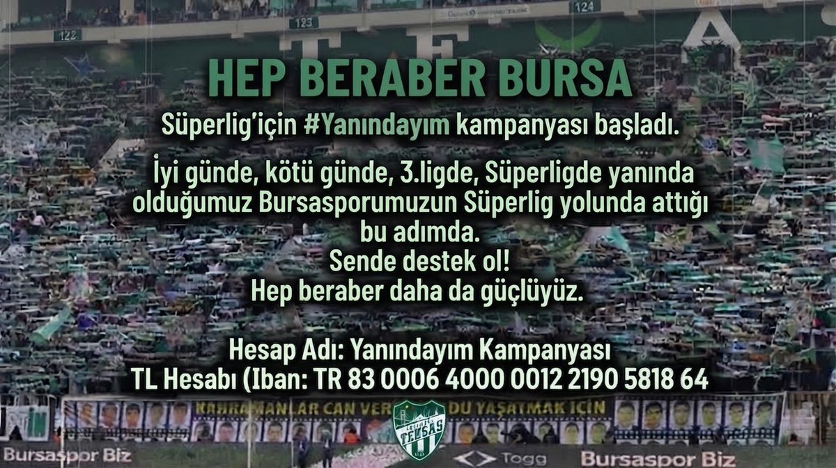 TeksasIstanbul's tweet photo. Hep Beraber🐊 @teksasorg @BursasporSk https://t.co/Axk2wYTxB7