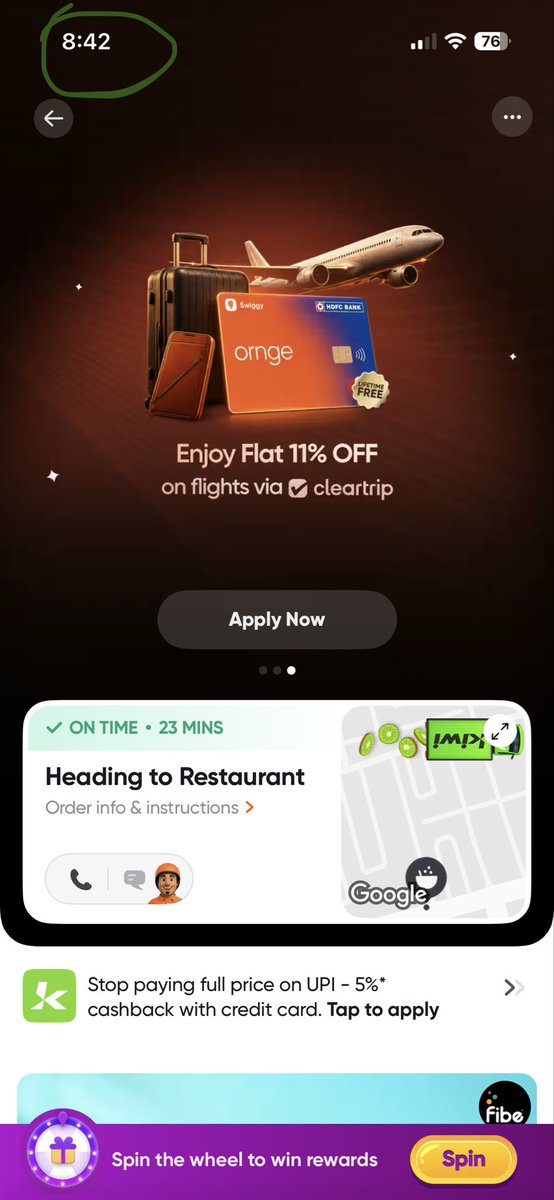 strawmaggot's tweet photo. What story is it this time @Swiggy @SwiggyCares #lies https://t.co/9nSEMdX4pp