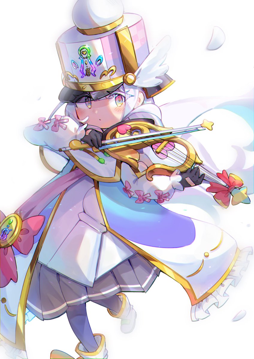 UkichanUki's tweet photo. “Be ready….” 🎻♟️🪽
#ponchan #chesslavictoria #OCㅤㅤ https://t.co/G7kLOP4REu