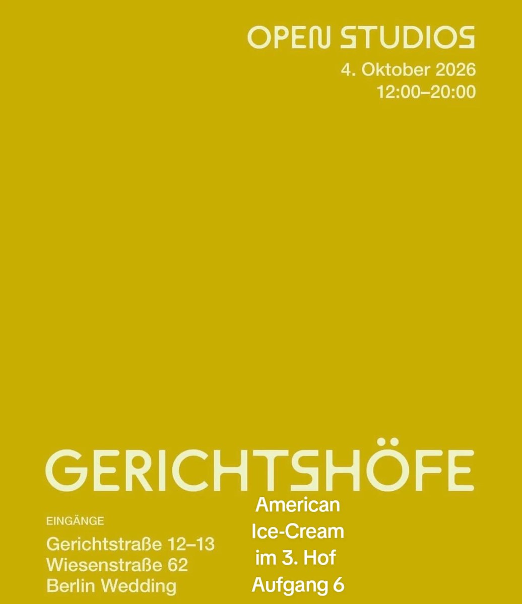 icecreamberlin's tweet photo. Einmal im Jahr öffnen die Künstler ihre Ateliers,  diesmal am 04.10.26. Es wird interessant und man kann viele neue Eindrücke gewinnen  .... Außerdem gibt's bei American Ice-Cream im 3. Hof coole Milkshakes,  leckere Ice-Cream und noch mehr,  freut Euch drauf #berlin #icecream https://t.co/XLHpU5a6JP