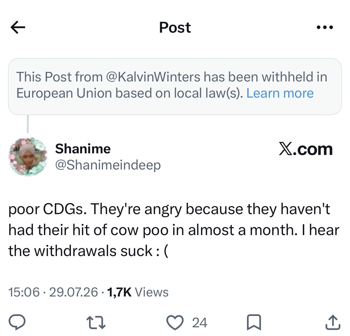_alvedo's tweet photo. A misogynistic incel called an oomf a slur because she asked him to credit her edit. Then some of ♻️cultists defended him, having no problem w/ us being called r-word b-word.
And now? NOW HE CALLED THEM B-WORD TOO🤦🏻‍♀️

I hope this will be the ♻️cult wake up call, pls use ur brain🫩 https://t.co/Ag3STEeRE8