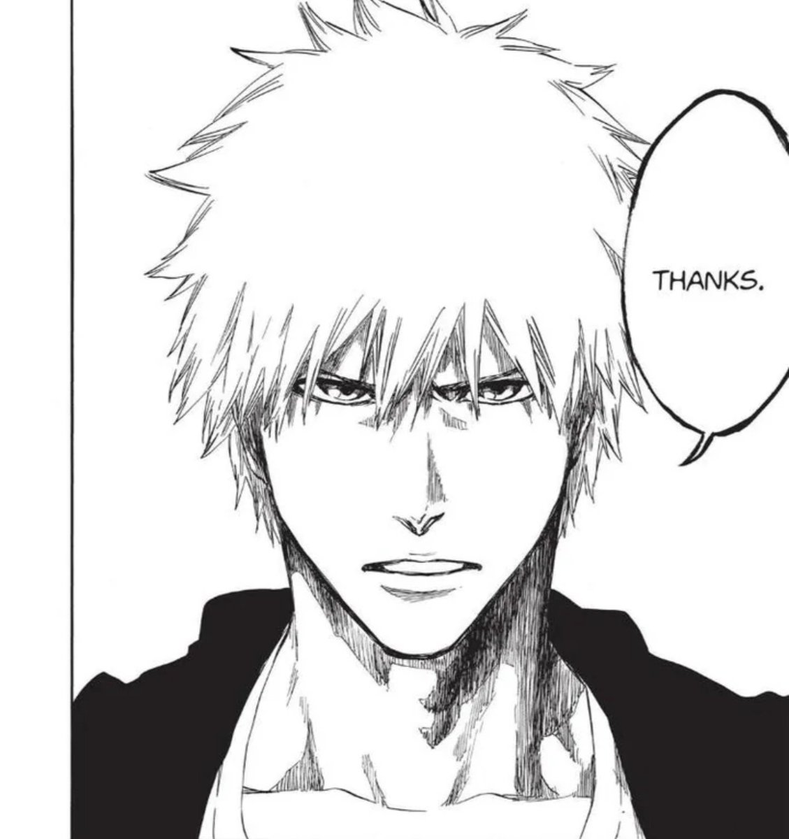 Nagato890's tweet photo. Ichigo is one of the rare shonen MCs who doesn't need fanart to carry his looks. The mog is always brutal😌 https://t.co/W5z6uT4l0d