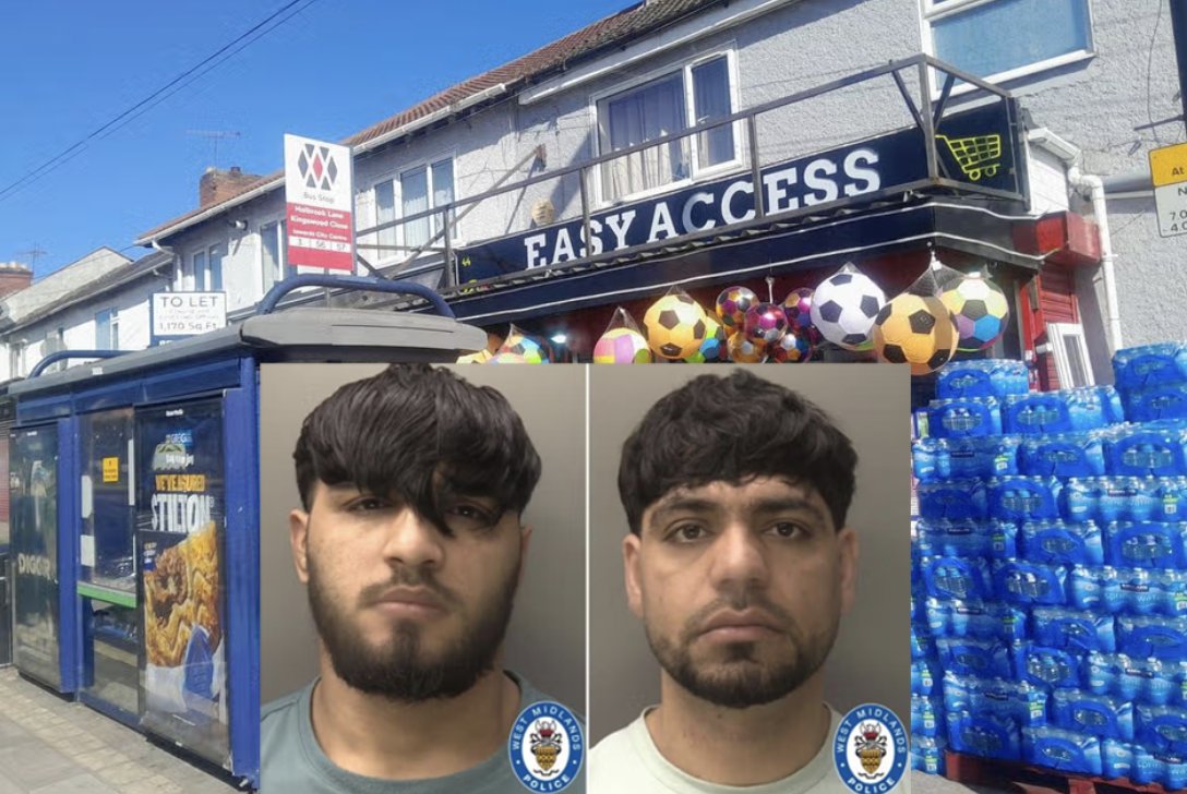 welshmaan's tweet photo. 🚨 "They abused the hospitality of the UK"
A judge has finally had an appropriate response to criminal asylum seekers. Judge Anthony Potter said Muhammed and Mohammed have 'abused the hospitality of the UK' and also said he couldn't see the presence of the migrants in the country being 'remotely beneficial'

They were each jailed for 4.5 years after stabbing a staff member with a screwdriver at Easy Access Store in Holbrooks. This was after threatening the staff, threatening to burn the shop down, and attempting to extort £5000 from the business as part of a "protection racket"

The judge also questioned why the migrants were still in the country in the first place - because their asylum applications had already been rejected - yet they were still granted freedom to move around the UK unmonitored.
