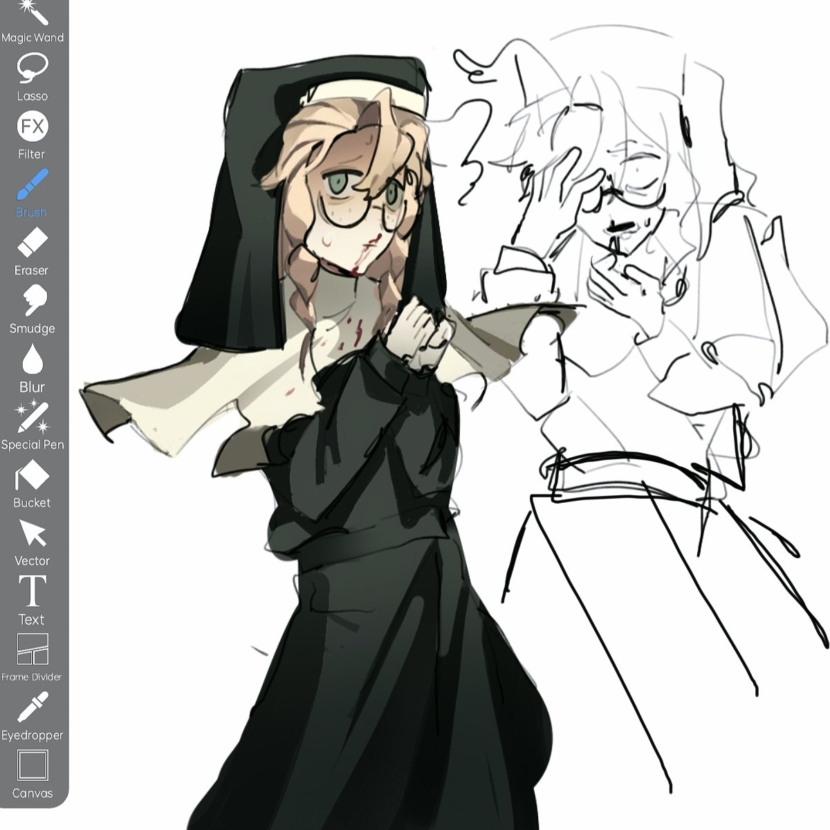kiyokiyuee's tweet photo. drew her from memory 
#eloquentcountenance https://t.co/PwUnb5zAVi