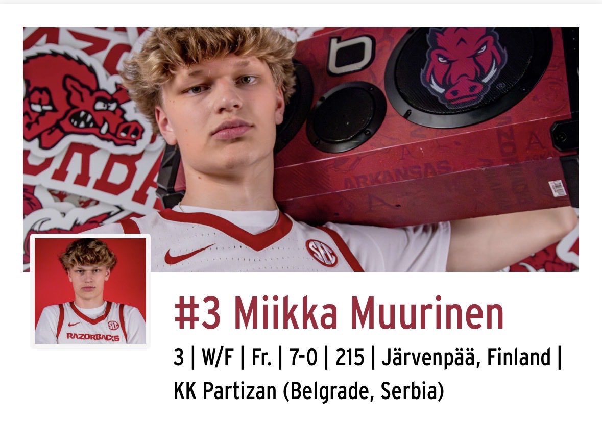 razorbackgirl_1's tweet photo. Today’s the Day @NCAA ⏰⏰⏰ to clear Miikka to play!!!!  Time is running out, he’s ready and so are we 🐗🏀

#FREE #MIIKKA
#LetTheKidPlay 
#MakeItHappenPlease https://t.co/c7DEyI3lZK