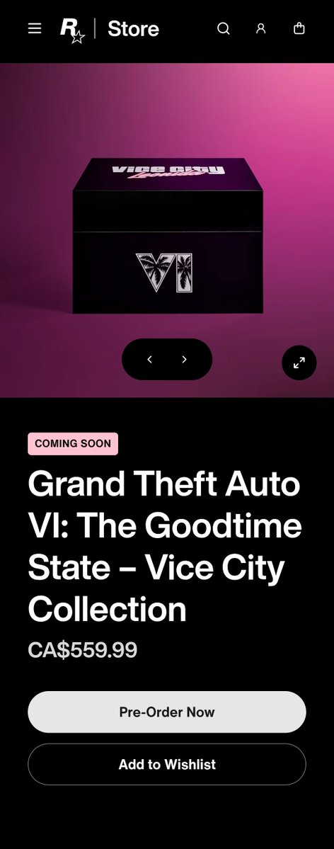 LWDCRAZYMAN's tweet photo. As Much as Im Excited for #gtavı I cant Justify spending over $600 CAD for Merch the only thing i would of been interested in would be the Map poster like most people would be but in this economy cant justify it, lovely kit just not for me... @RockstarGames https://t.co/ZNeaDmfTnb