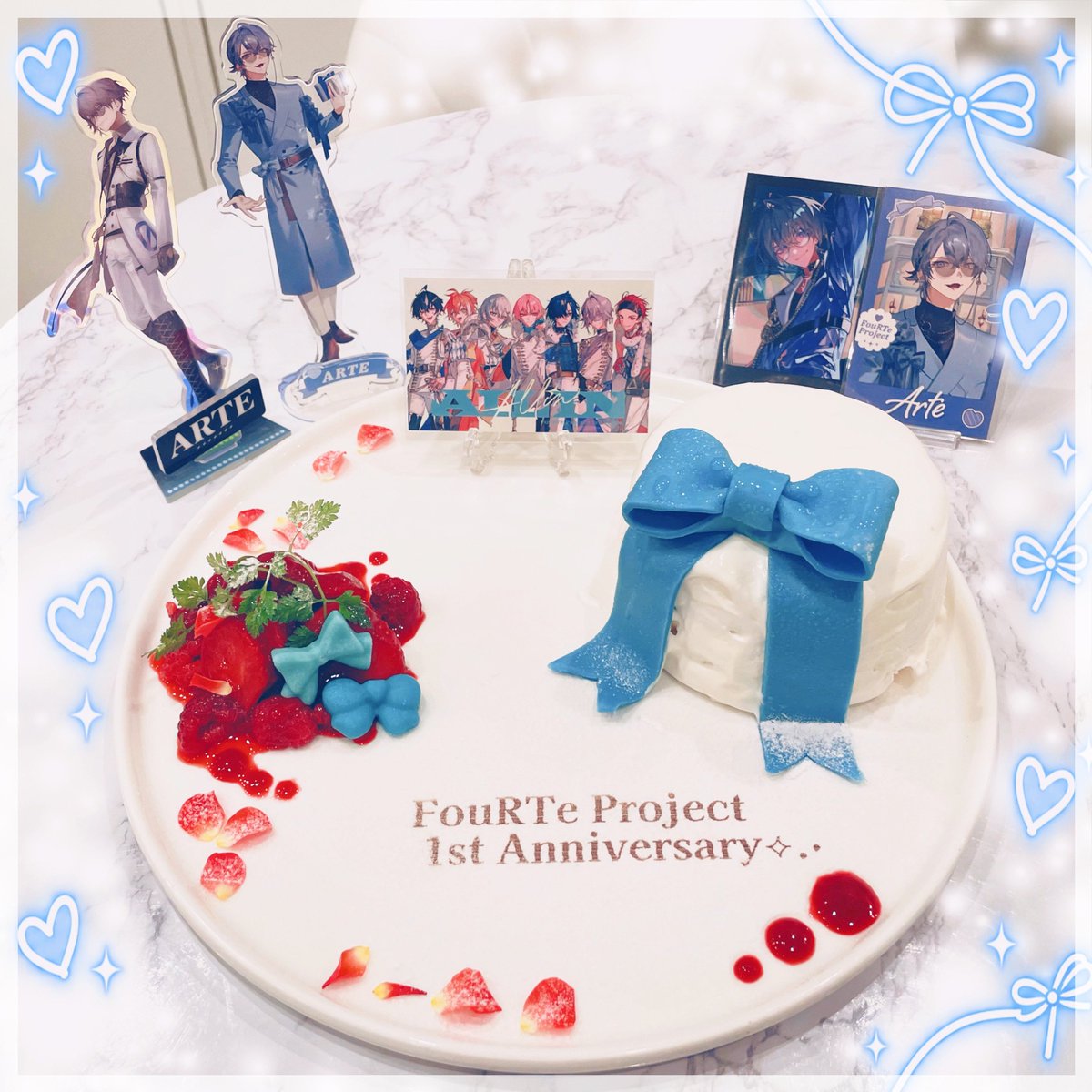 Art7Frt's tweet photo. ୨୧ ───────✦ ─────── ୨୧

           　　𝐅𝐨𝐮𝐑𝐓𝐞 𝐏𝐫𝐨𝐣𝐞𝐜𝐭
　　　　𝐇𝐚𝐩𝐩𝐲 𝟏𝐬𝐭 𝐀𝐧𝐧𝐢𝐯𝐞𝐫𝐬𝐚𝐫𝐲

୨୧ ───────✦ ─────── ୨୧

#FouRTe #FouRTe1stFate
#アルアルアルテ https://t.co/vWTIYpttPf