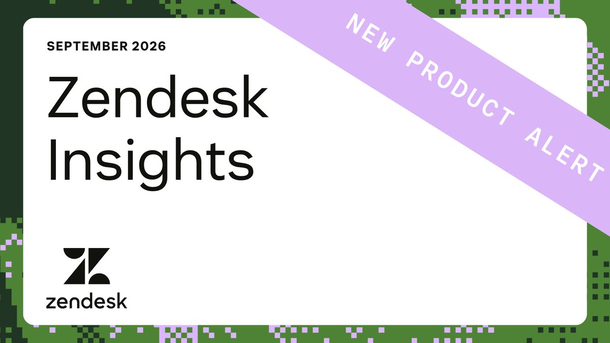 PauletteChafe's tweet photo. Generic AI got us this far. Specialized Agents take service further.

Read the latest @Zendesk Insights to see why AI built for your industry, policies, and workflows is what comes next: https://t.co/EPpUSQjZCJ https://t.co/cDrBHbHpVd