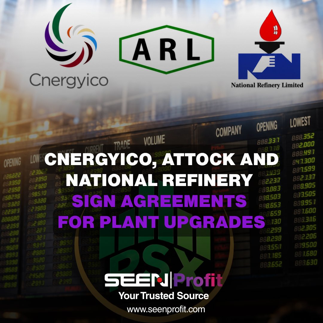 Seenprofit's tweet photo. Refinery Upgrade Deals Disclosed to PSX
#PakistanRefineries #Cnergyico #AttockRefinery #NationalRefinery #PSX #SeenProfit https://t.co/lH5oPko8nJ