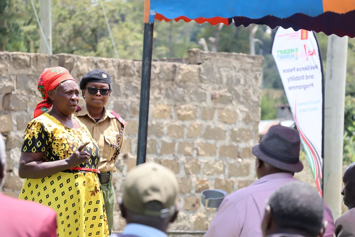 Midrifthurinet's tweet photo. “Nothing can bring you peace apart from yourself. So it is something that all of us must work for.”

This was the clarion call at today’s interdivisional peace dialogue forum held at Ndeffo Trading Centre in Kihingo Division, Njoro Sub County. Supported by @denmarkinkenya through @tendasasa, the forum brought together elders, women, youth, religious leaders, and local administrators from Kihingo, Mauche, and Lari divisions to reflect on and strengthen community cohesion ahead of the 2027 General Election.

Participants identified key conflict triggers and early warning indicators that threaten peaceful coexistence. They collectively rejected hate speech, incitement, and divisive political rhetoric and reaffirmed their commitment to promoting harmony and social cohesion. They also denounced the tendency to blame entire communities for the actions of criminals and committed to supporting efforts toward the recovery of stolen livestock.
@InteriorKE  @ngaosKE @NCIC_Kenya @NSCpeace @NPSOfficial_KE @APSKenya